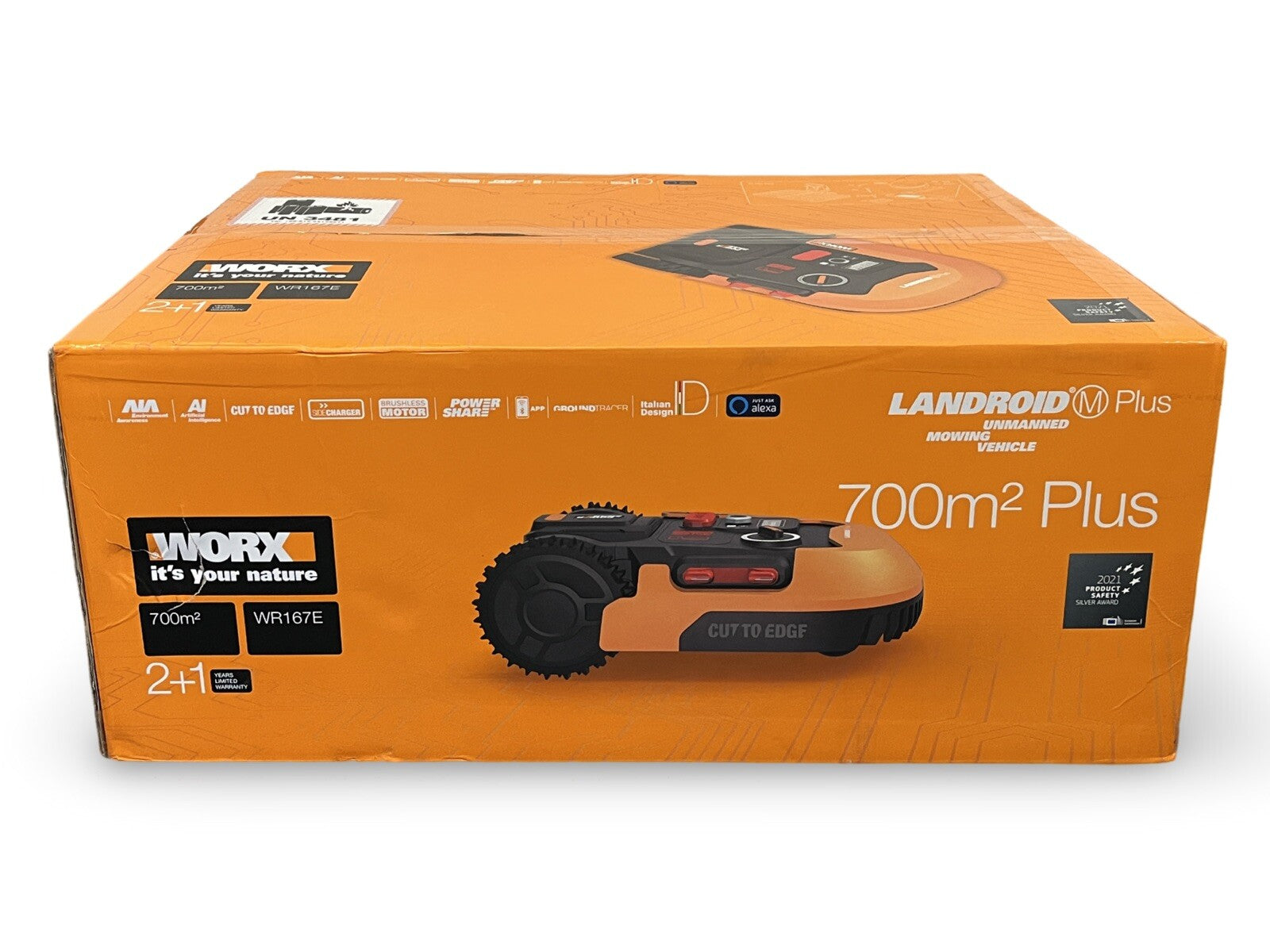WORX WR167E M700 Plus Landroid Robot Mower 700m² New 3YRS WARRANTY FREE P&P