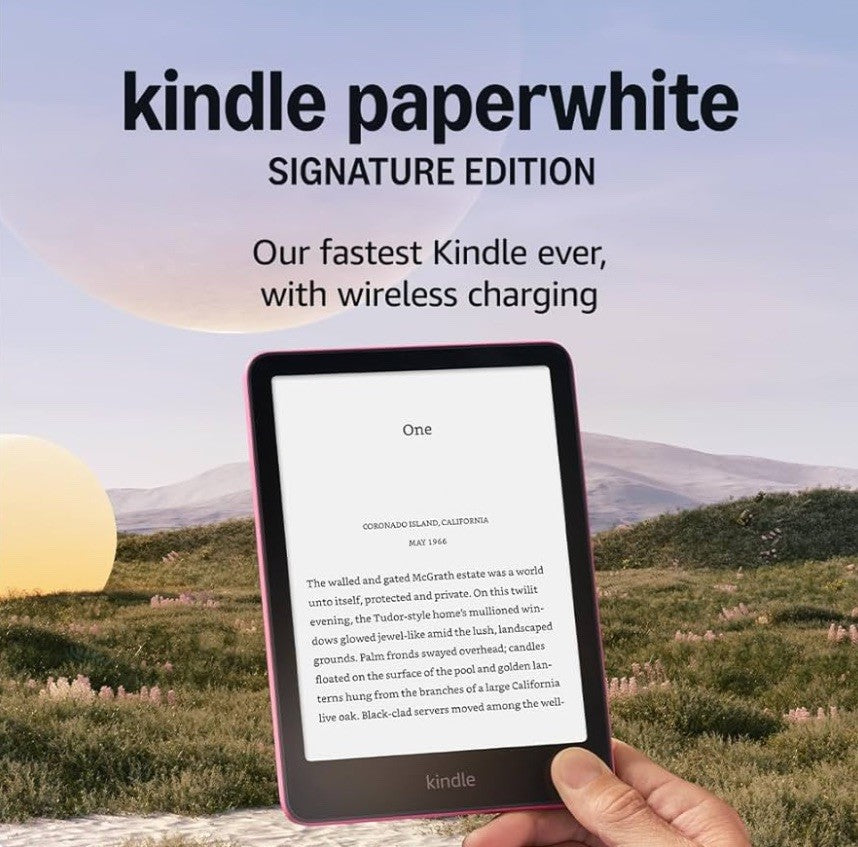 Amazon Kindle Paperwhite Signature Edition 12th Gen 32GB Raspberry