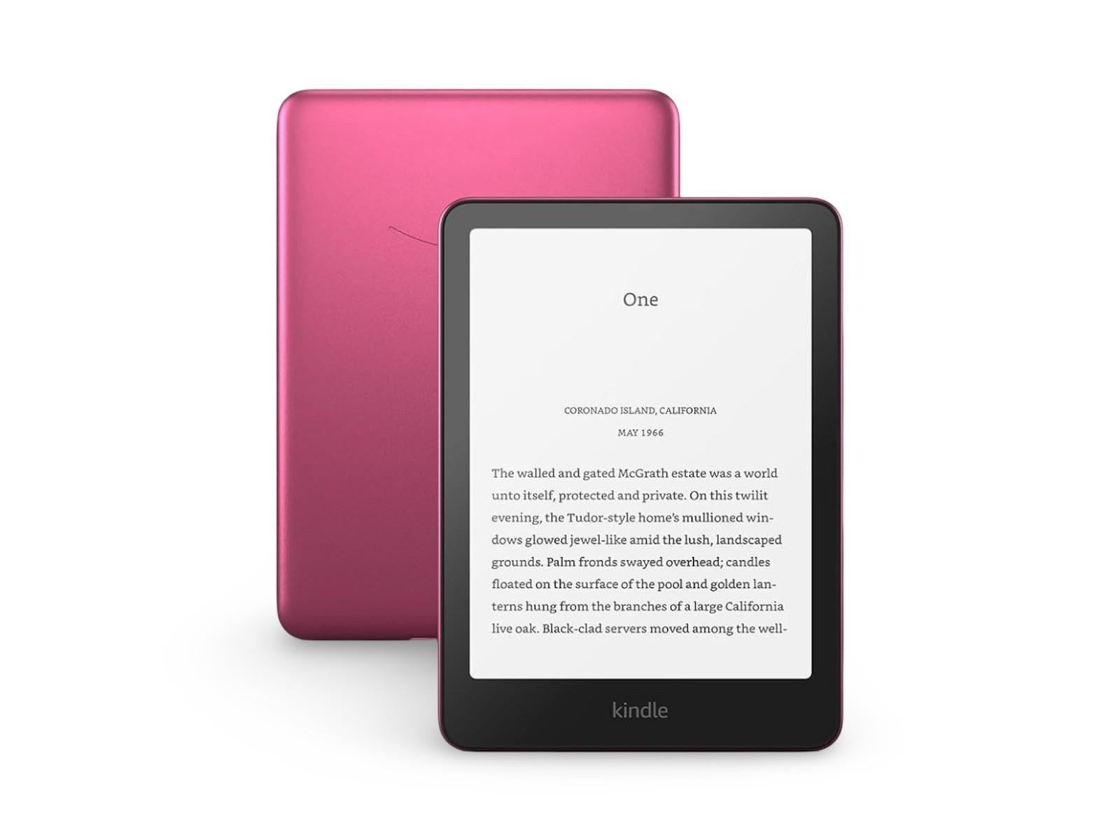 Amazon Kindle Paperwhite Signature Edition 12th Gen 32GB Raspberry