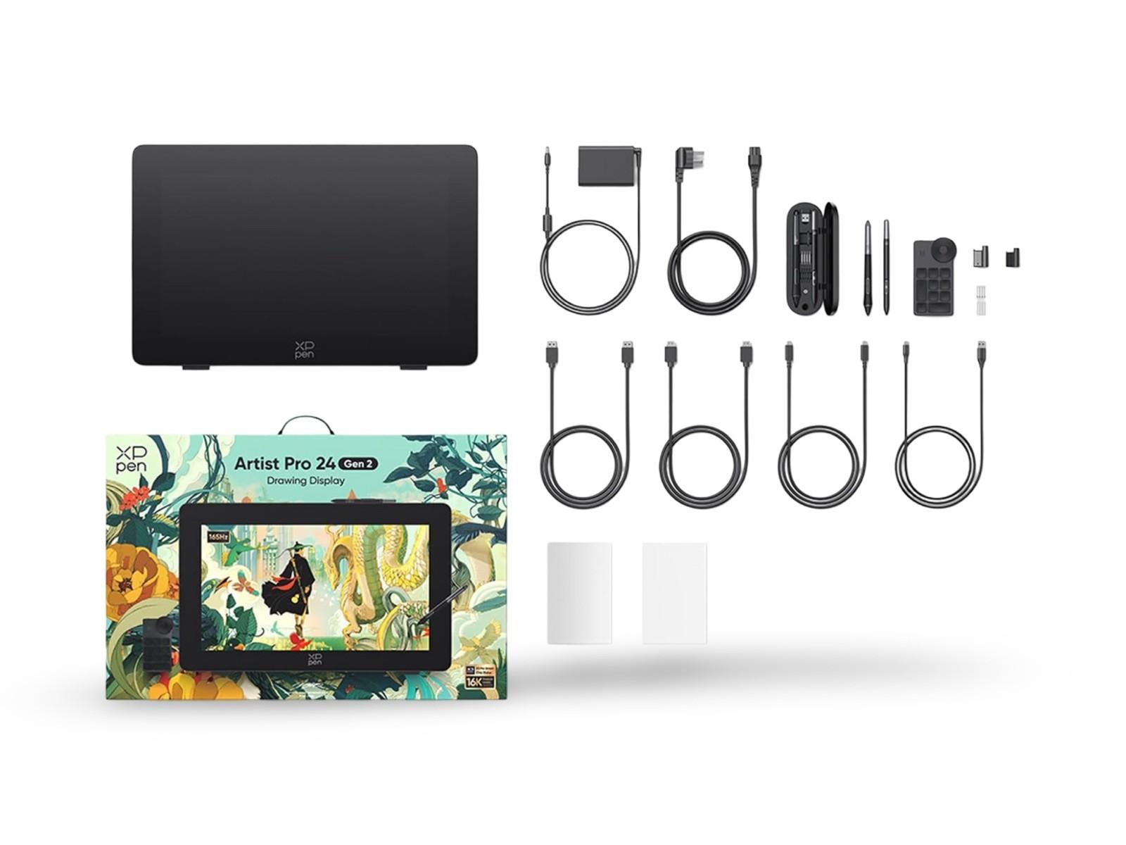 XP Pen Artist Pro 24 Gen2 23.8” 165Hz 2.5K QHD