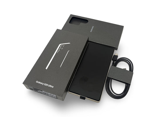 Samsung Galaxy S25 Ultra SM-S938B/DS Titanium Black 256GB Unlocked GRADE A