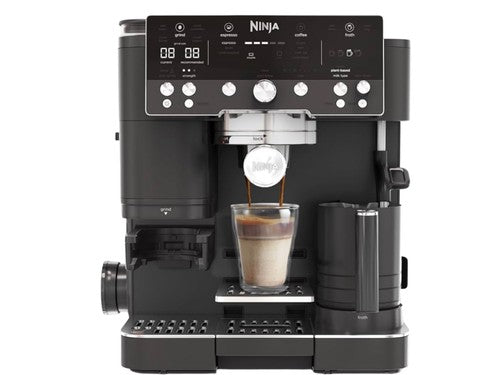 Ninja Luxe Café Premier Bean to Cup Coffee Machine ES601UK Silver or Black NEW