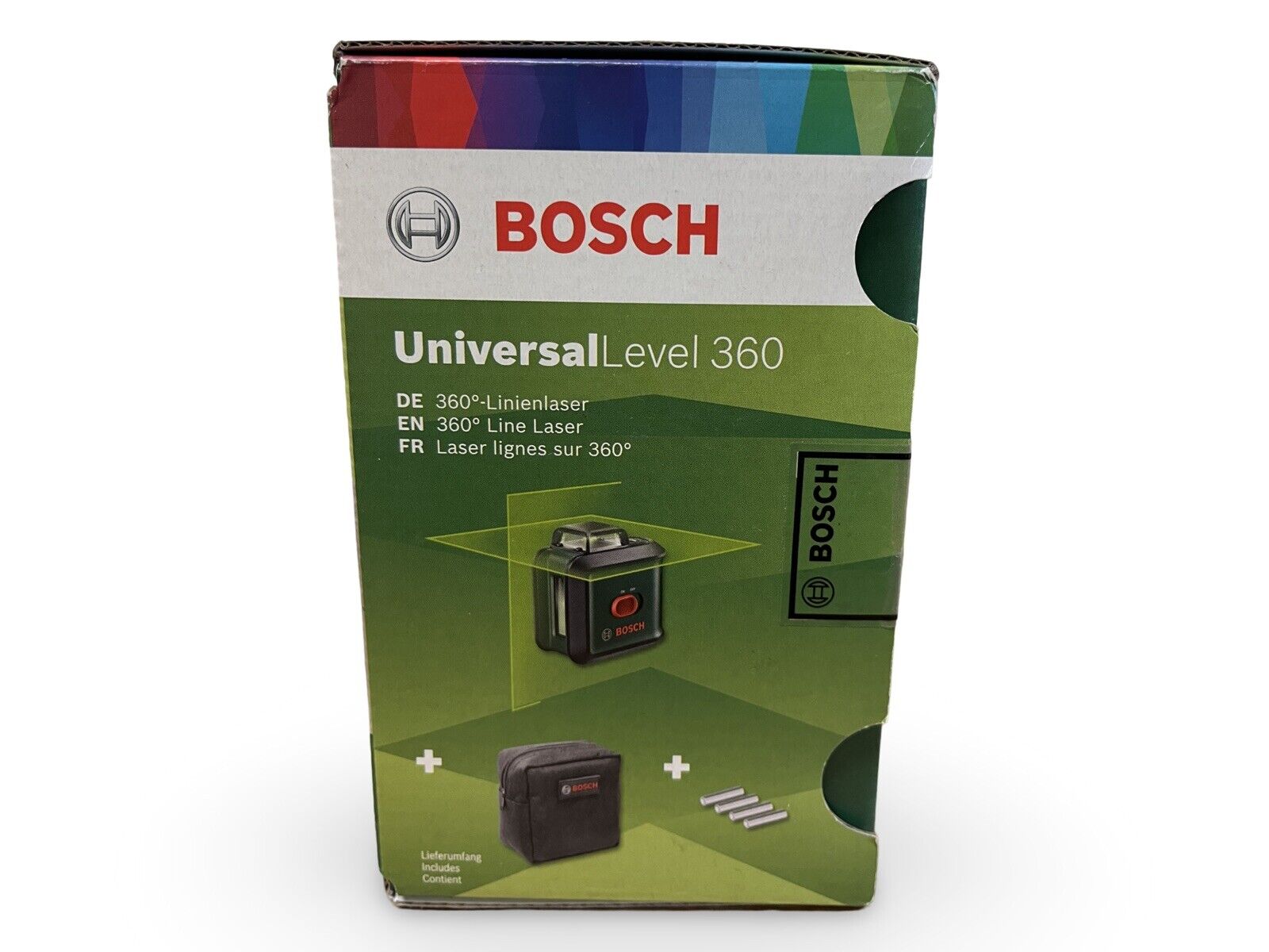 Bosch 24m Universal Level 360 Cross Line Laser Level