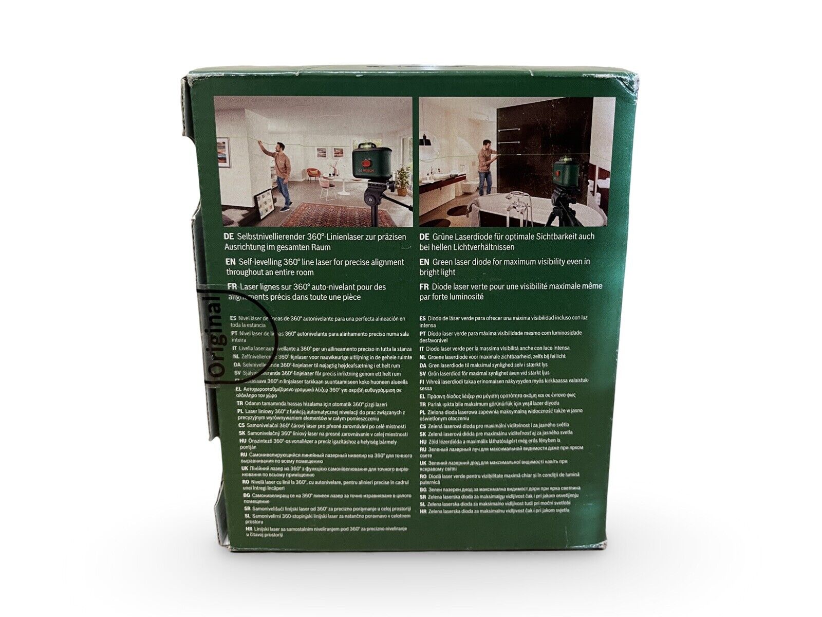 Bosch 24m Universal Level 360 Cross Line Laser Level