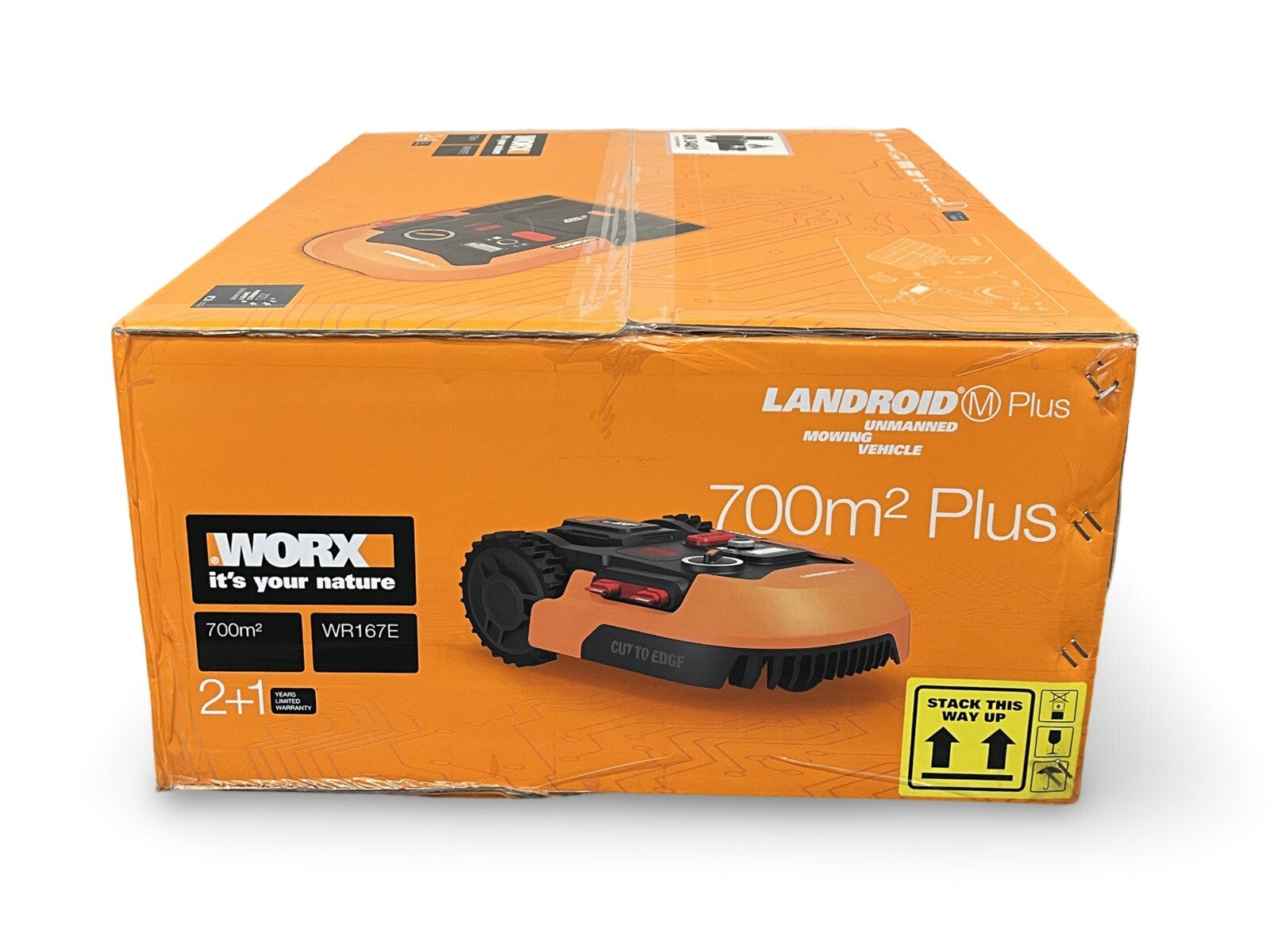 WORX WR167E M700 Plus Landroid Robot Mower 700m² New 3YRS WARRANTY FREE P&P