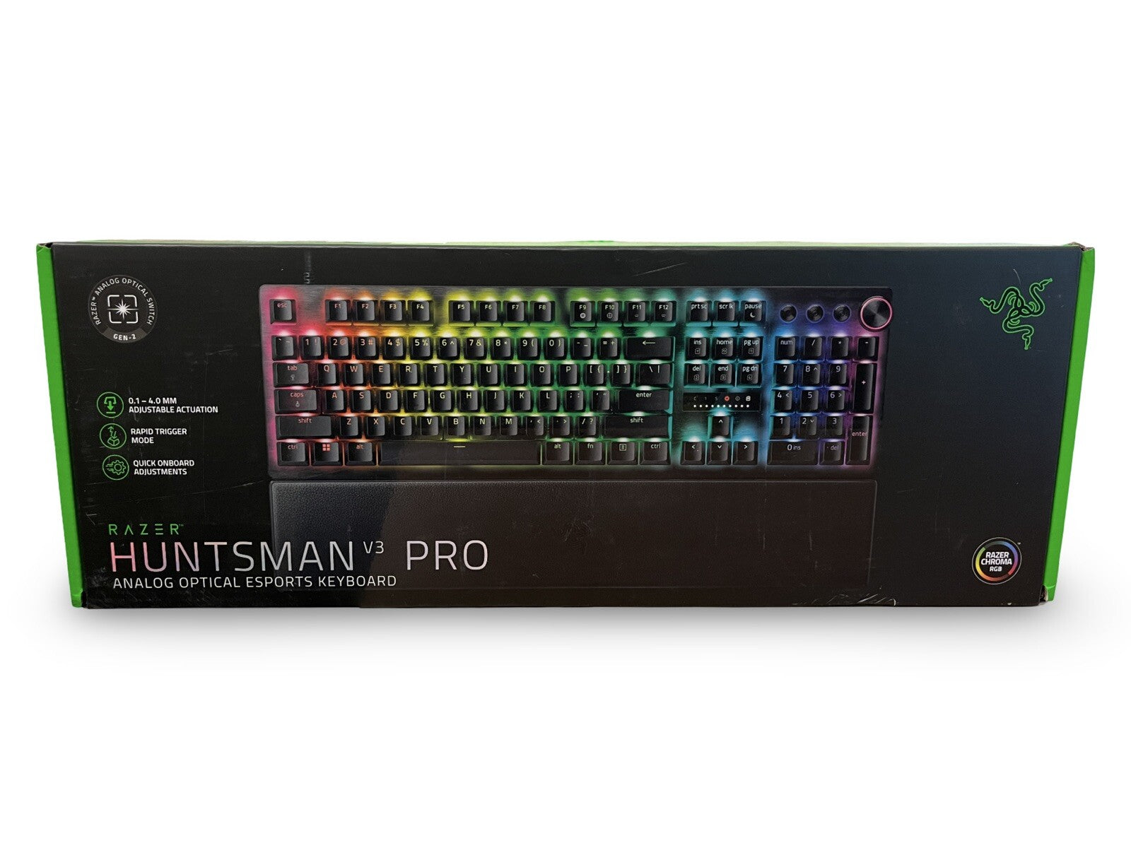 Razer Huntsman V3 Pro - Analog Optical Esports Gaming Keyboard - US Layout