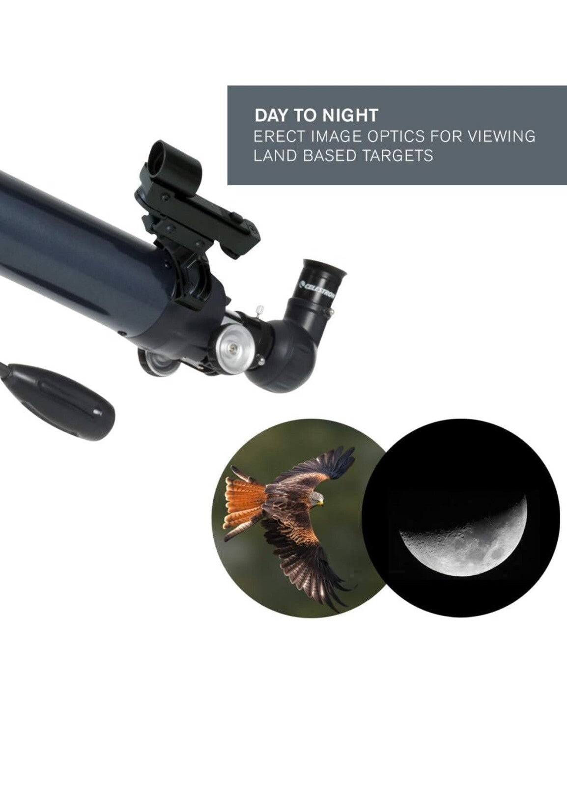 Celestron 21061 AstroMaster 70AZ Refractor Astronomical Telescope Dark Blue