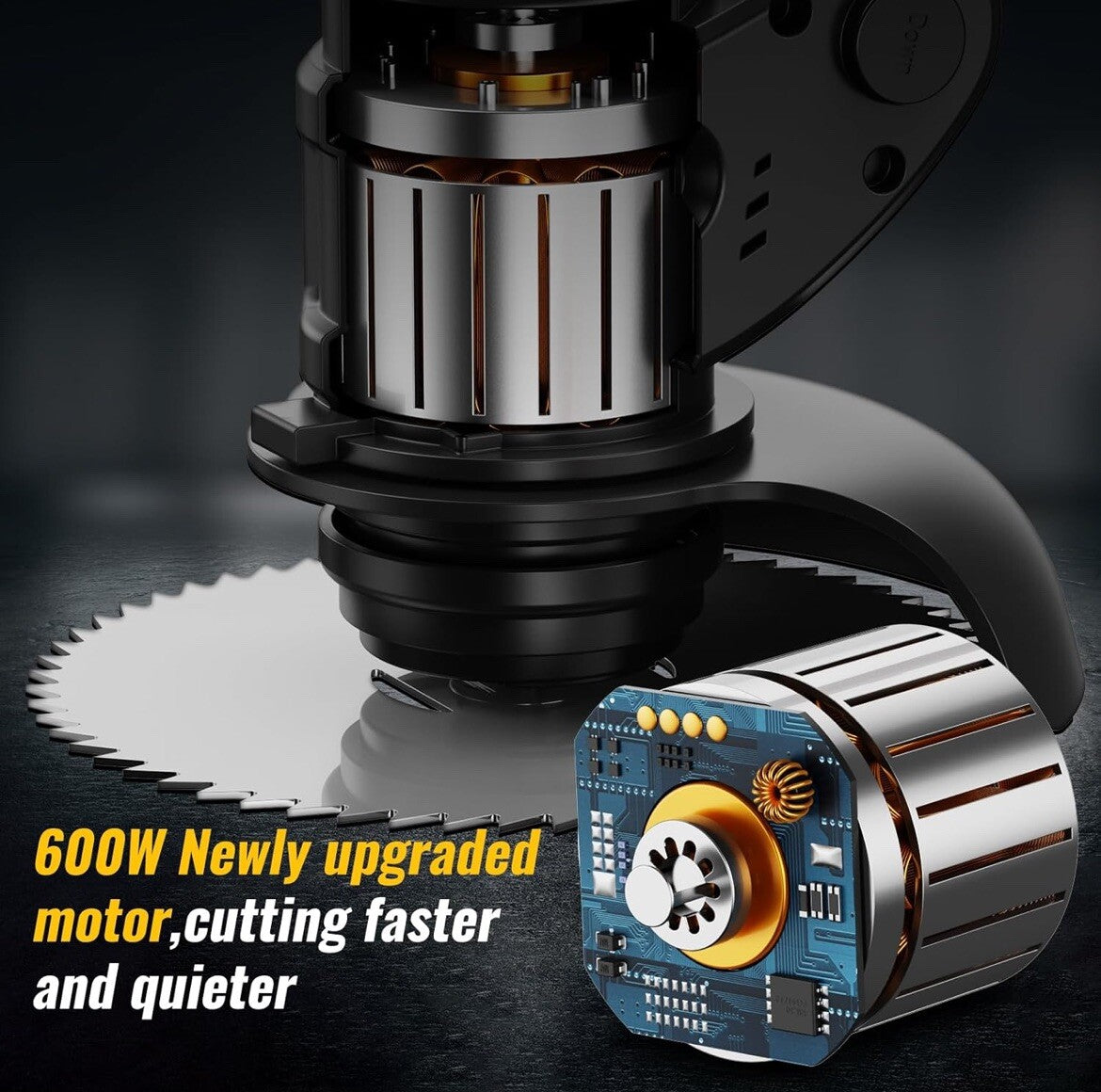 Conentool 24V Cordless Strimmer - Grass Trimmers with Batteries and 15 Blades