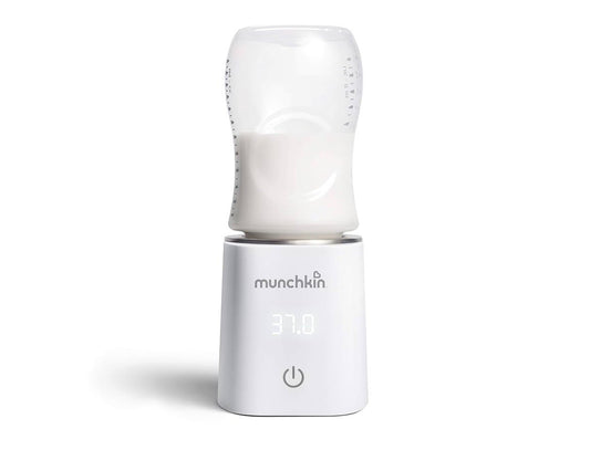 Munchkin 37° Digital Bottle Milk Warmer Perfect Temperature Every Time White