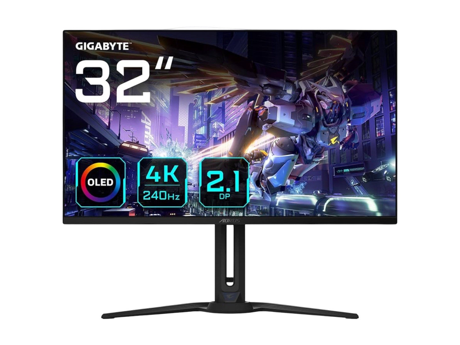 Gigabyte AORUS FO32U2P 32” QD-OLED Flat Gaming Monitor 240Hz 3YRS WARRANTY