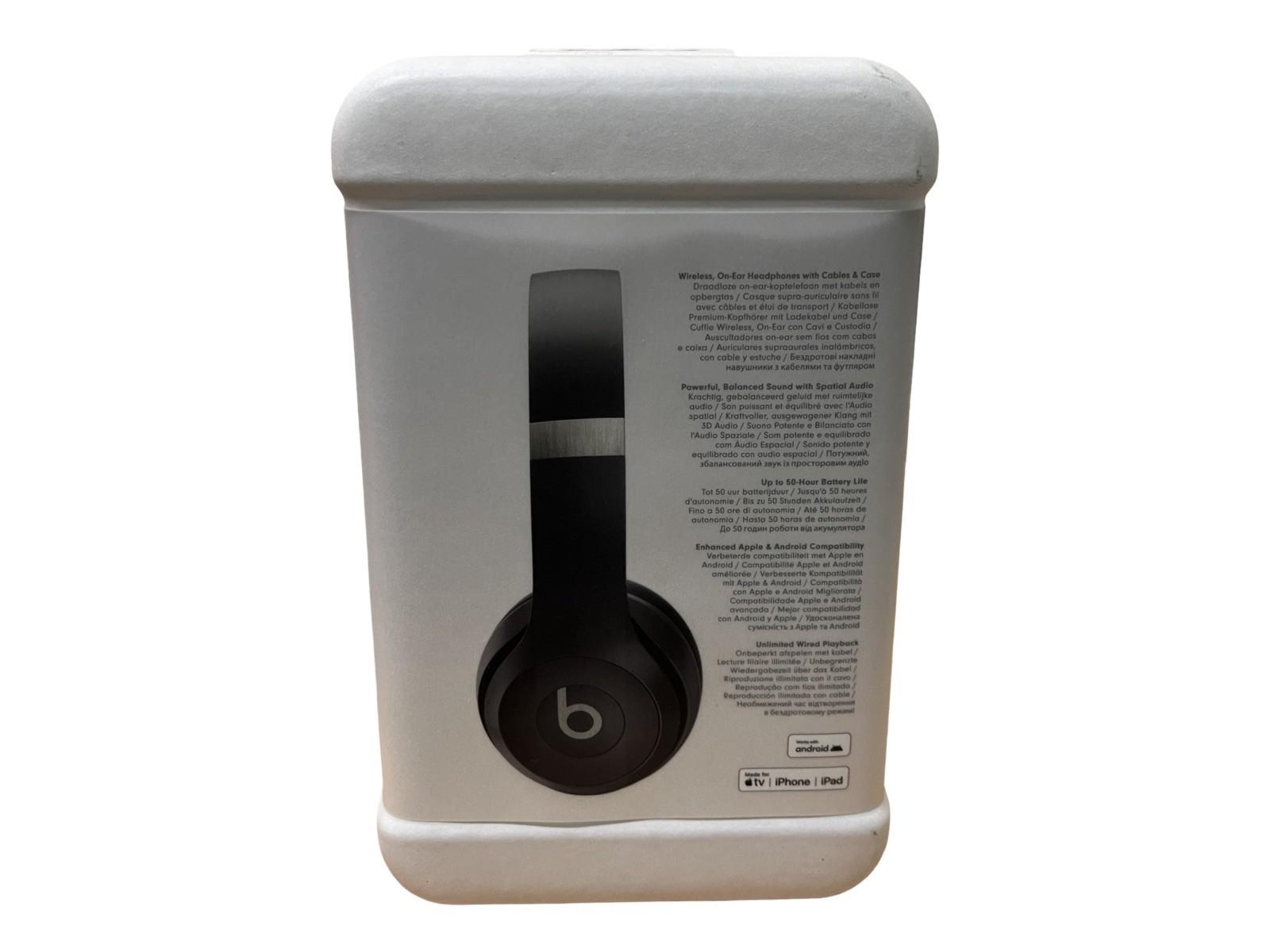 Beats by Dr. Dre Beats Solo 4 Matte Black