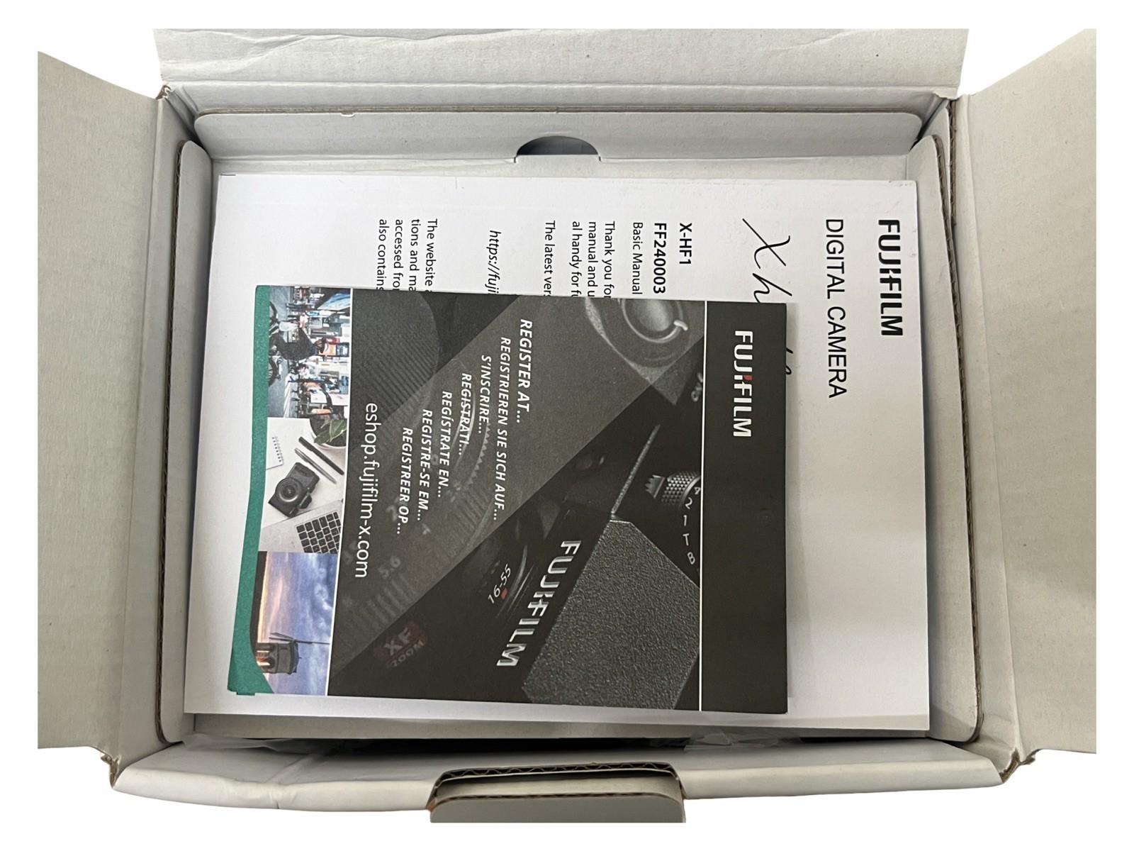 Fujifilm X Half Digital Camera Black