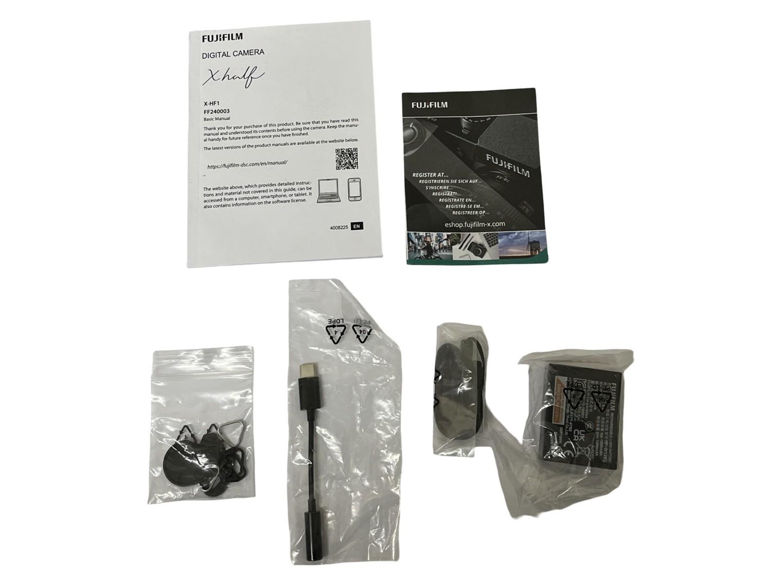 Fujifilm X Half Digital Camera Black