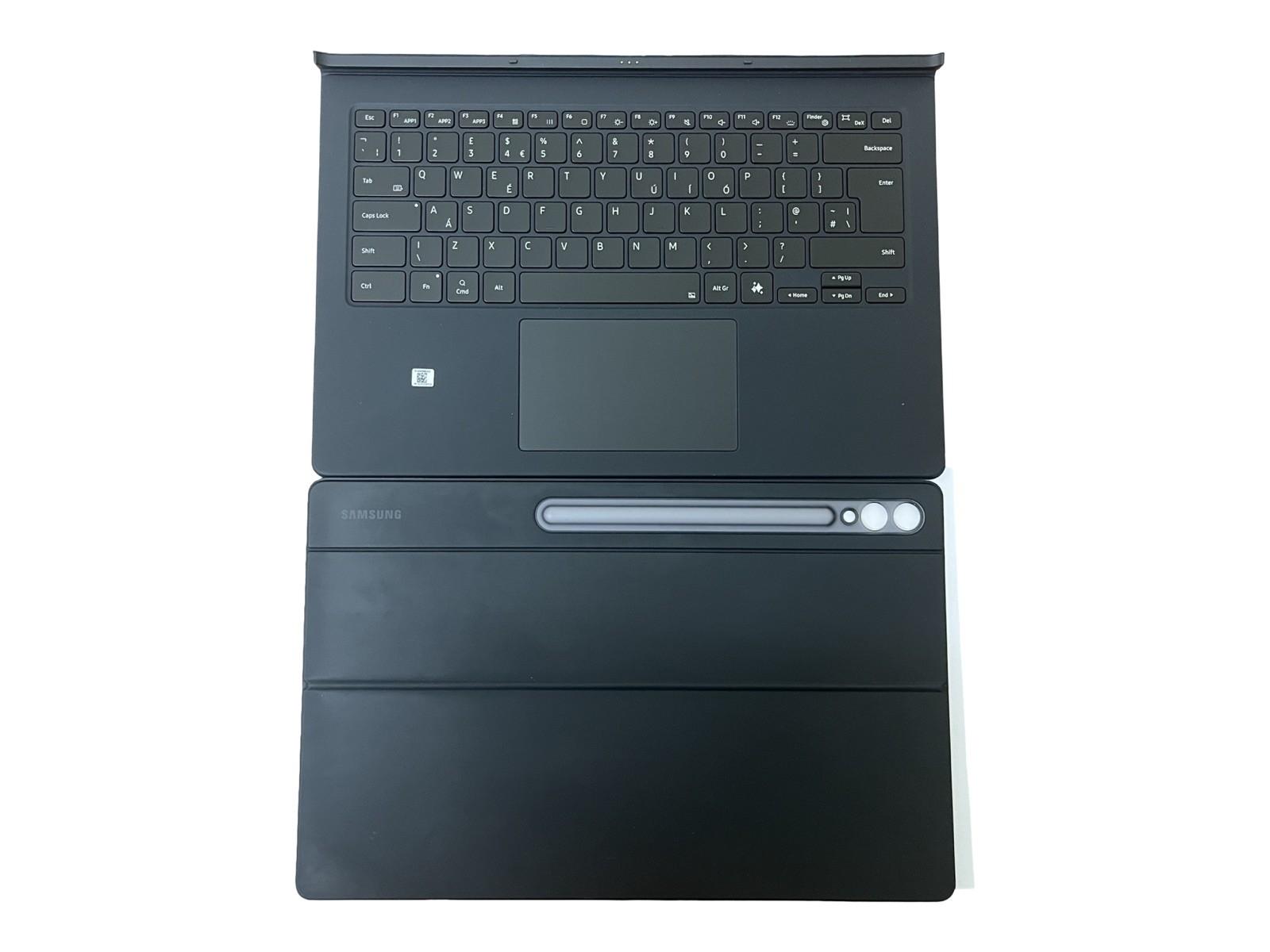 GENUINE SAMSUNG GALAXY TAB S9 ULTRA / S10 ULTRA SLIM KEYBOARD BOOK COVER AI KEY