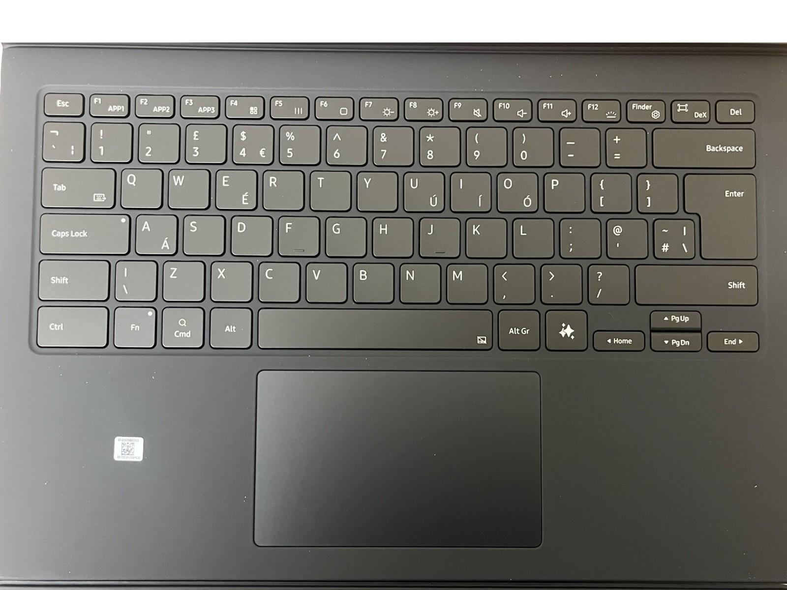 GENUINE SAMSUNG GALAXY TAB S9 ULTRA / S10 ULTRA SLIM KEYBOARD BOOK COVER AI KEY