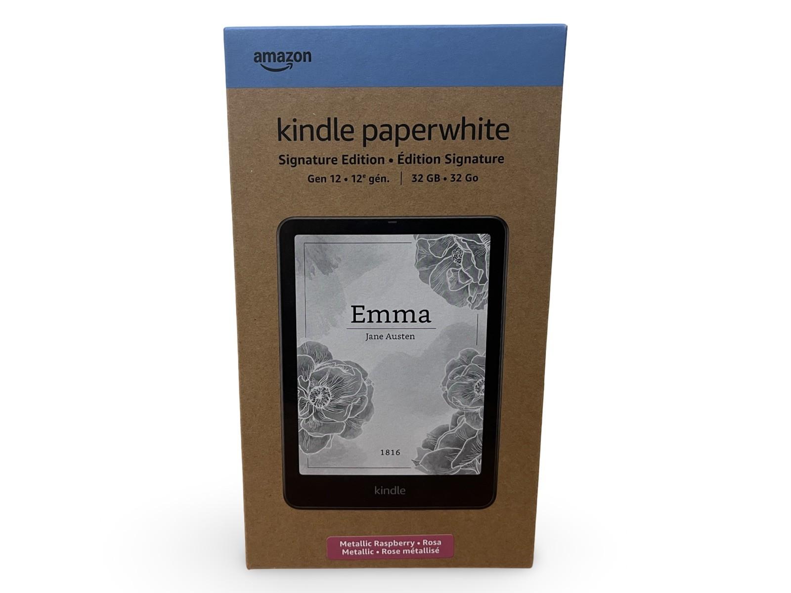 Amazon Kindle Paperwhite Signature Edition 12th Gen 32GB Raspberry