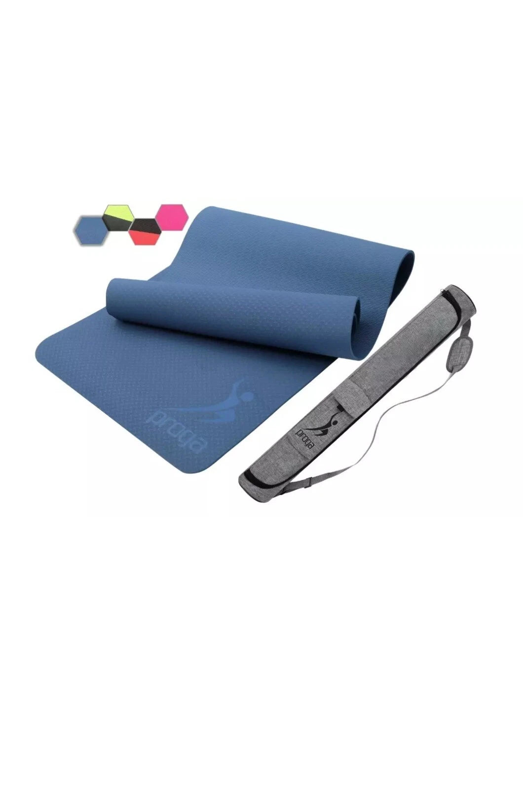 Proga Eco TPE Yoga Mat with Bag – Non-Slip & Premium Quality