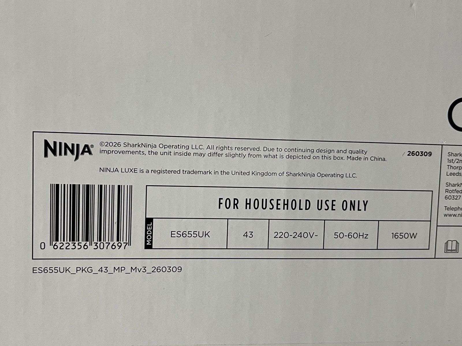 Ninja Luxe Café Premier Plus Series Espresso Machine Silver BRAND NEW SEALED