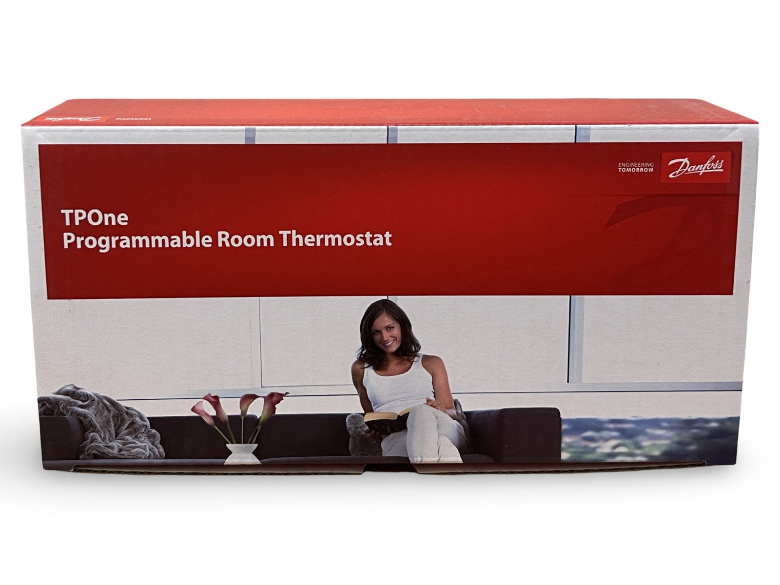 Danfoss TPOne-B Programmable Thermostat Battery Powered 087N7851 NEW 5YRS WRNTY