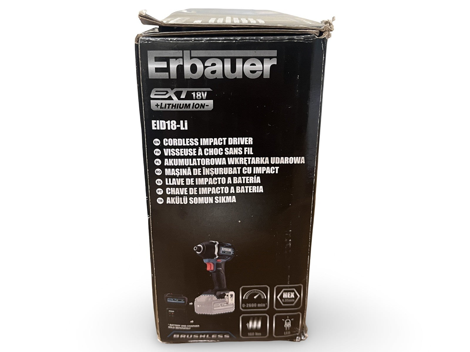 Erbauer EXT 18V Brushless Cordless Impact driver (Bare Tool) - EID18-Li