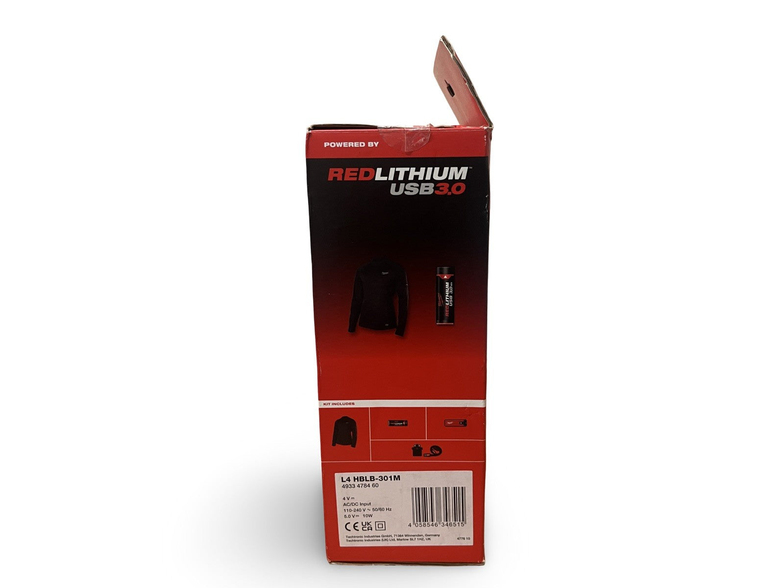 Milwaukee Workskin Heated Base Layer L4HBLB-301M Medium NEW FREE P&P