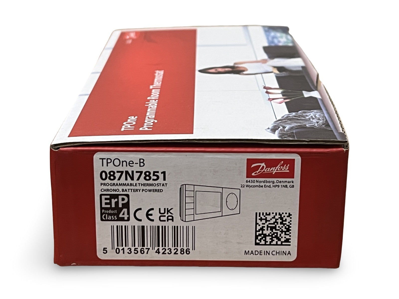 Danfoss TPOne-B Programmable Thermostat Battery Powered 087N7851 NEW 5YRS WRNTY