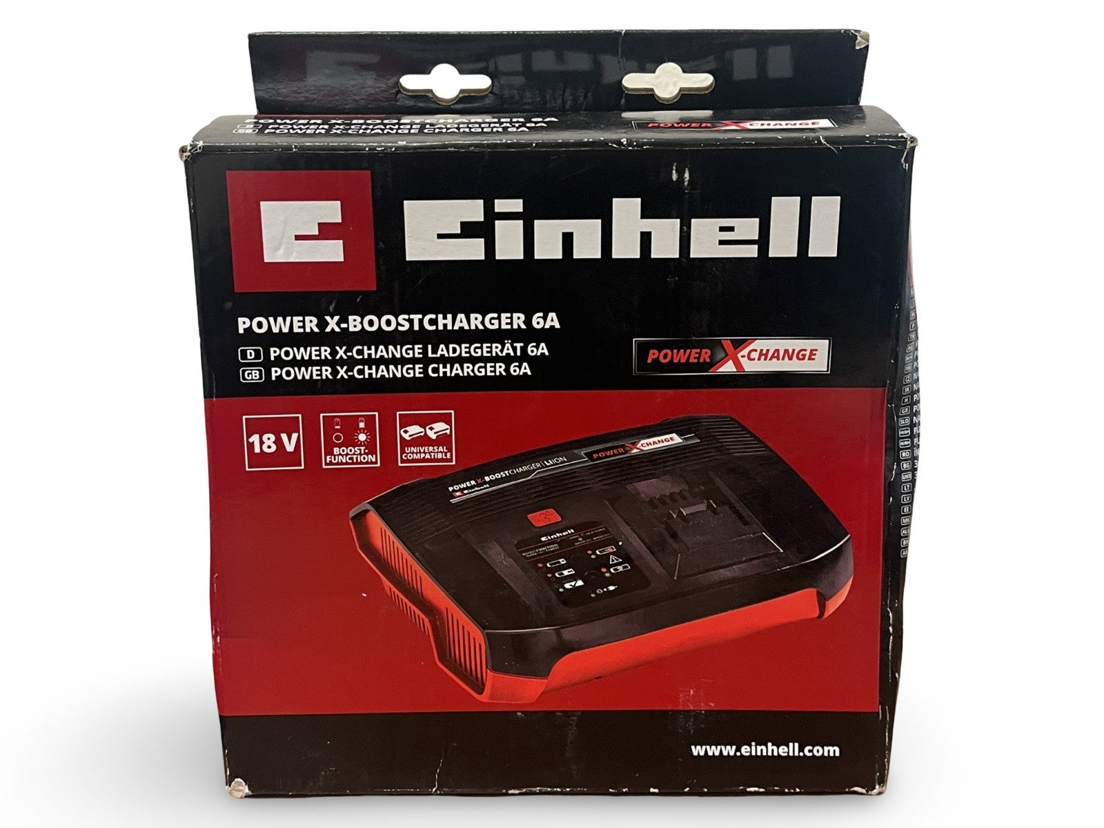 Einhell Power X-Boostcharger 6A (4512064) 18V Boost Function Universal NEW