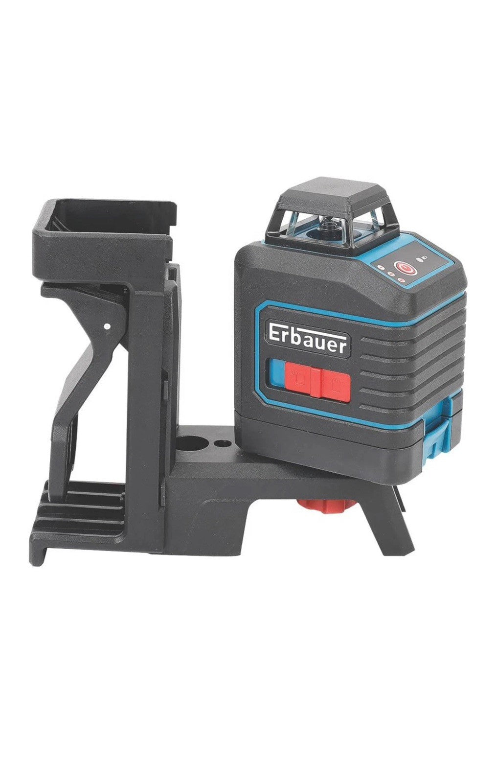 Erbauer 20m Red Cross Line Self-Levelling Laser Level Vertical & Horizontal Beam