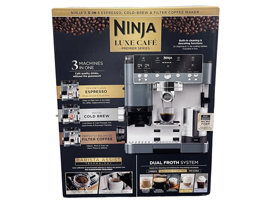 Ninja Luxe Café Premier Plus Series Espresso Machine Ash Green BRAND NEW SEALED