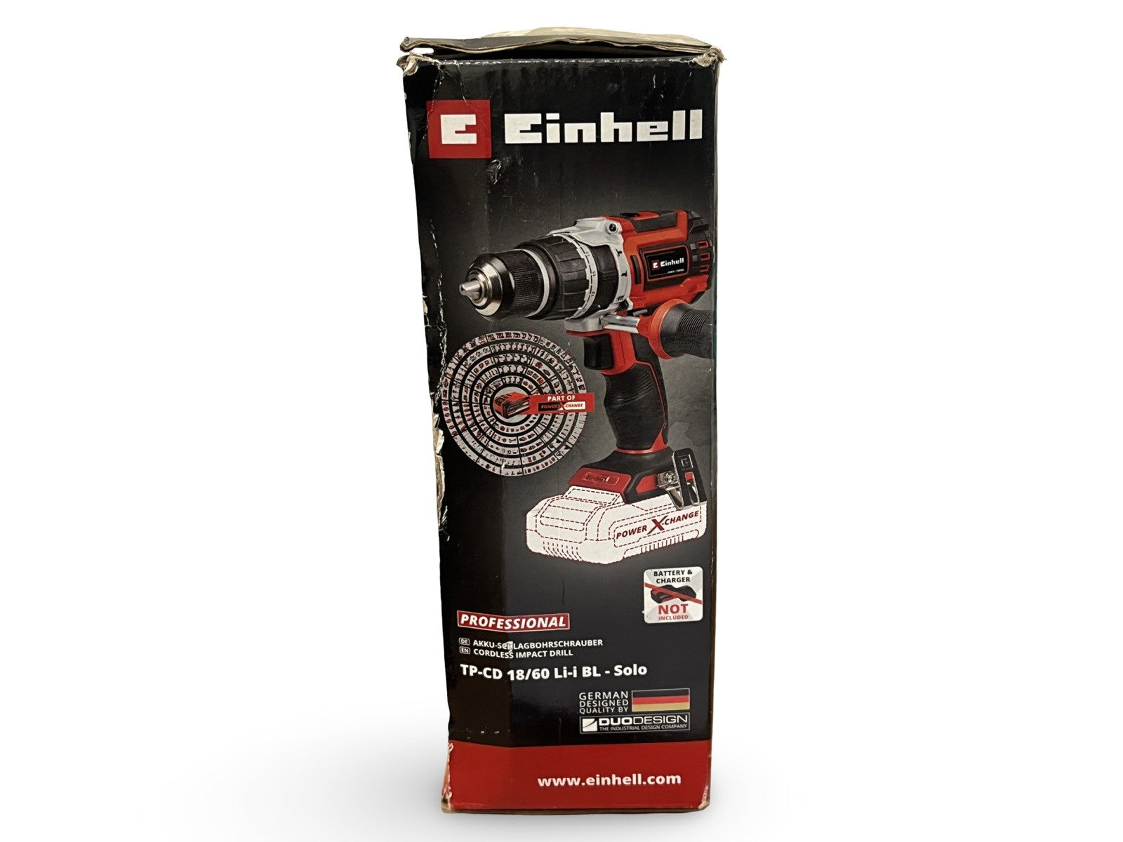 Einhell Power X-Change 18V Brushless Combi Drill TP-CD 18/60 Li-i BL Solo Body