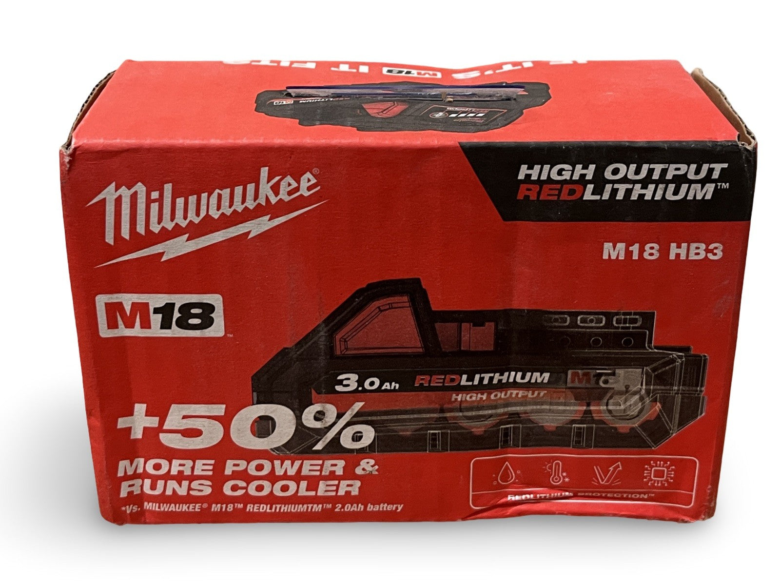 Milwaukee M18 HB3 18V 3.0Ah Battery Brand New Sealed FREE P&P