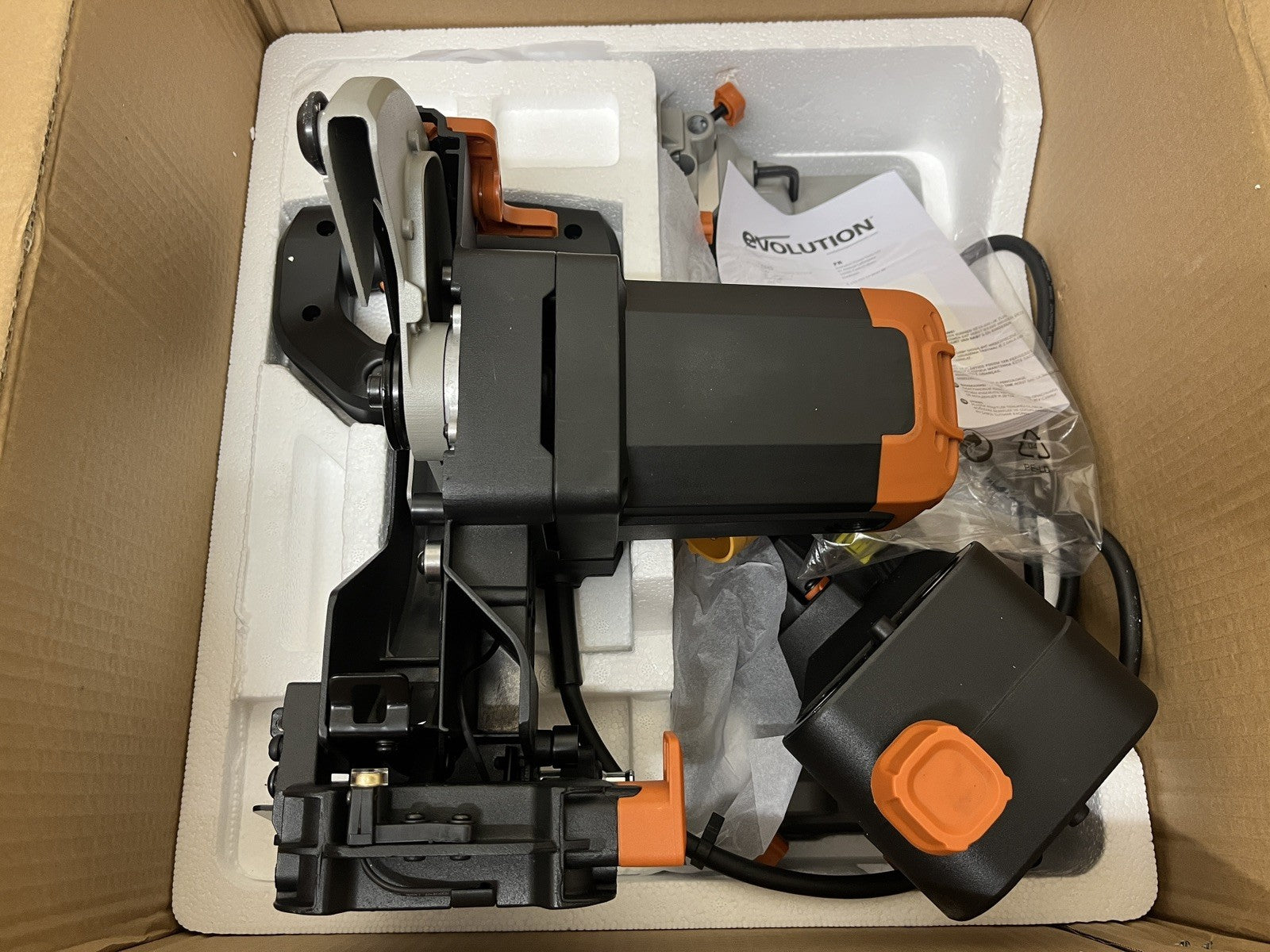 Evolution R210SMS Sliding Mitre 1500W 240V Manufacture Renew  GRADE A