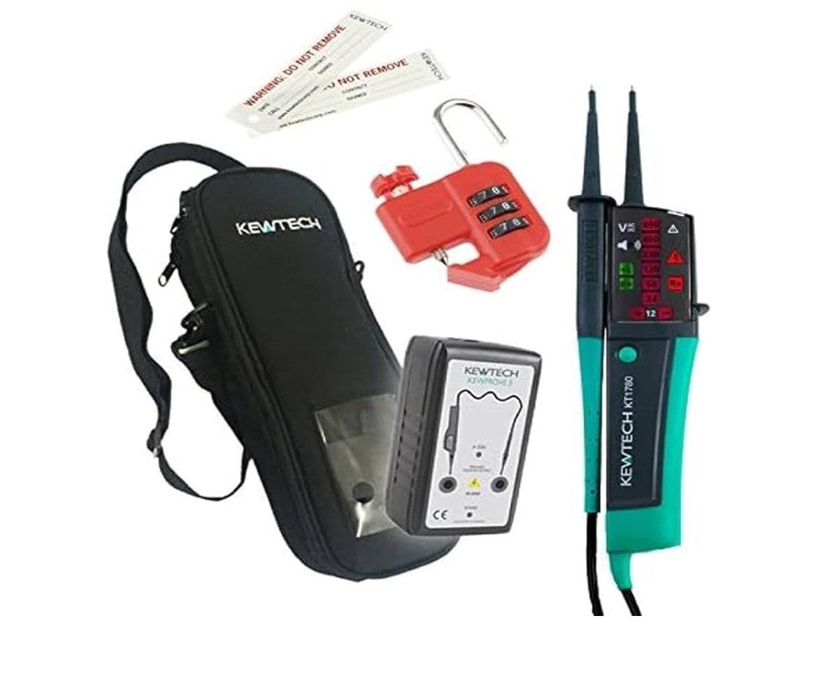 Kewtech KEWISO2 Safety Isolation Kit NEW FREE P&P
