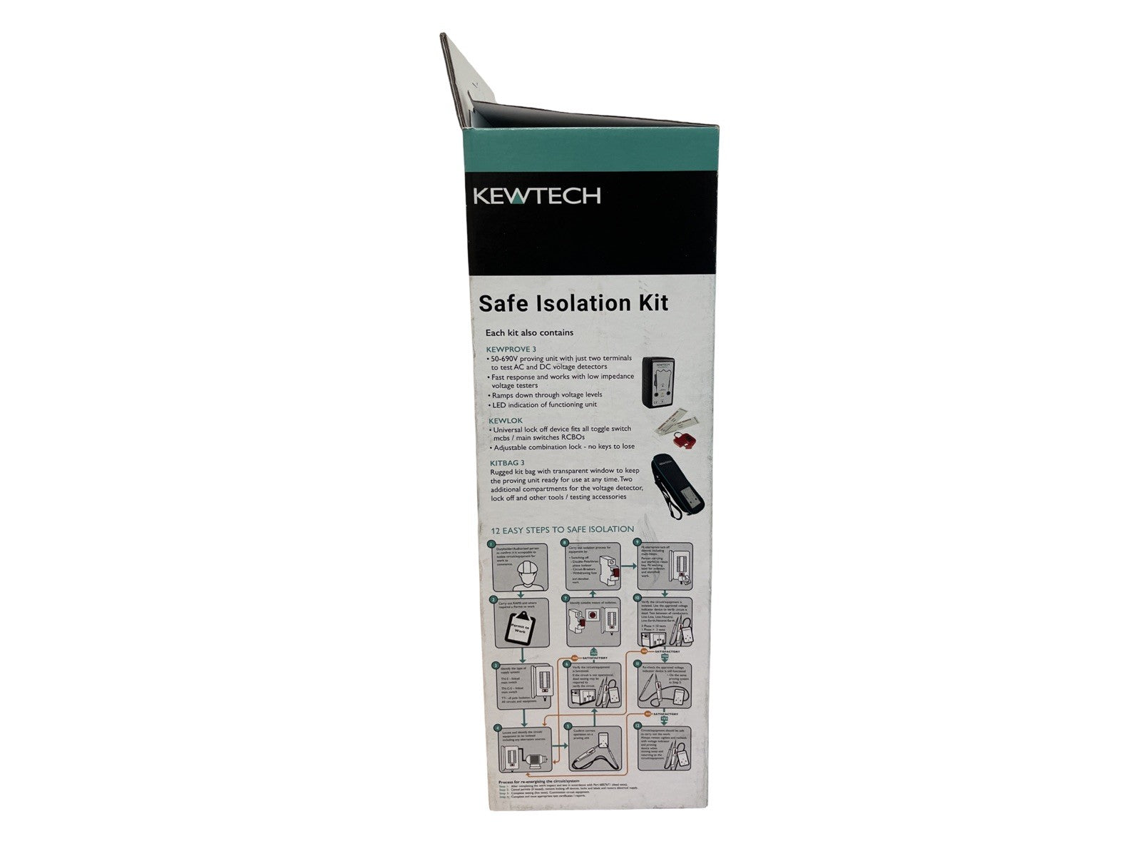 Kewtech KEWISO2 Safety Isolation Kit NEW FREE P&P