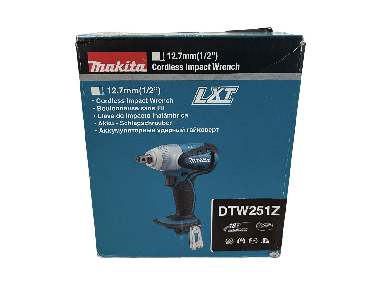Makita DTW251Z 18v Cordless Impact Wrench 1/2” Body Only NEW FREE P&P