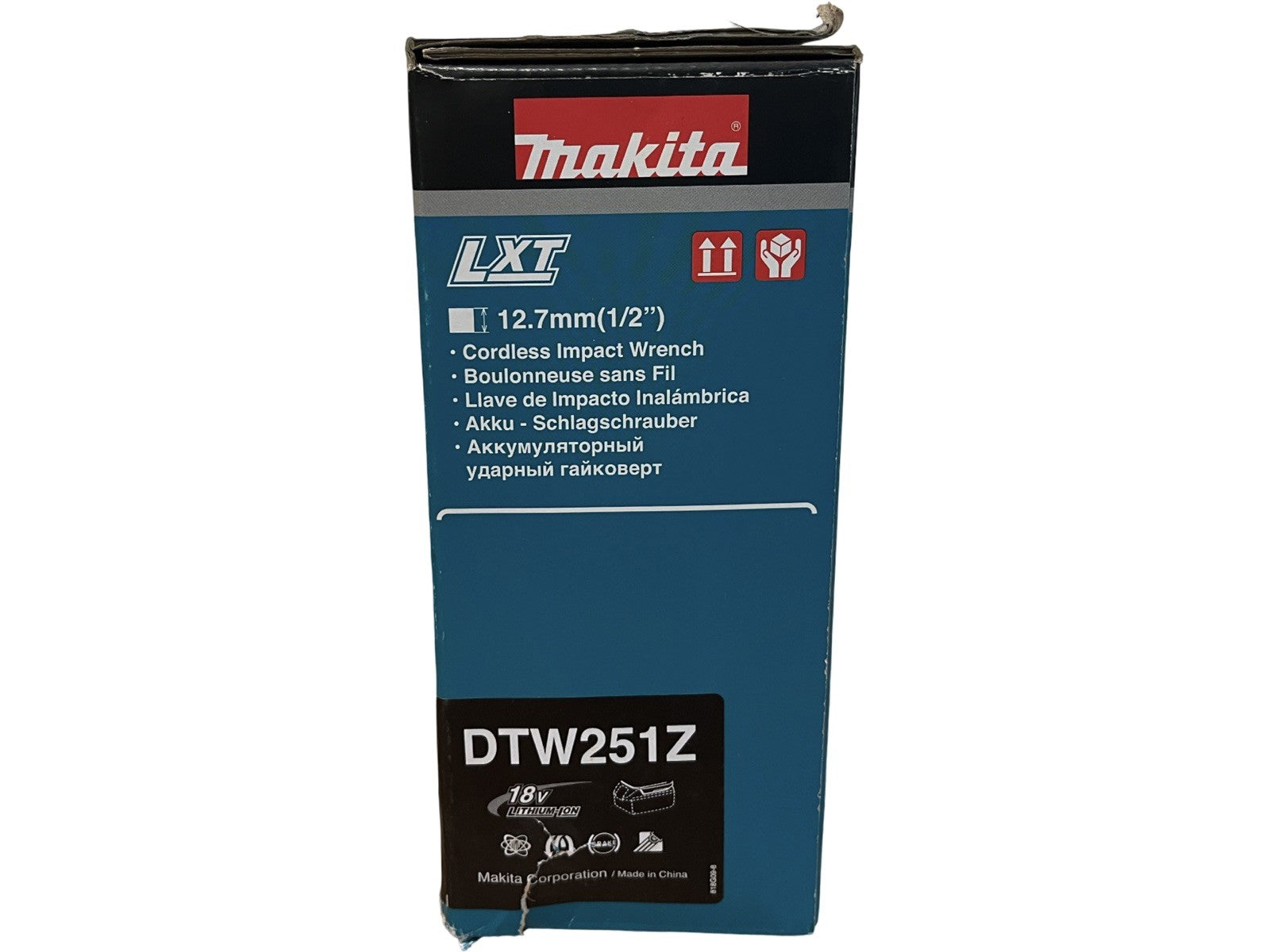 Makita DTW251Z 18v Cordless Impact Wrench 1/2” Body Only NEW FREE P&P