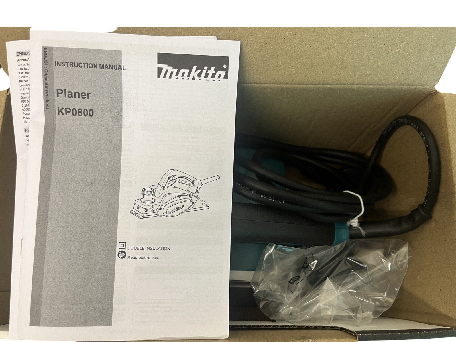 MAKITA KP0800 240v Planer 82mm width NEW UNUSED FREE P&P