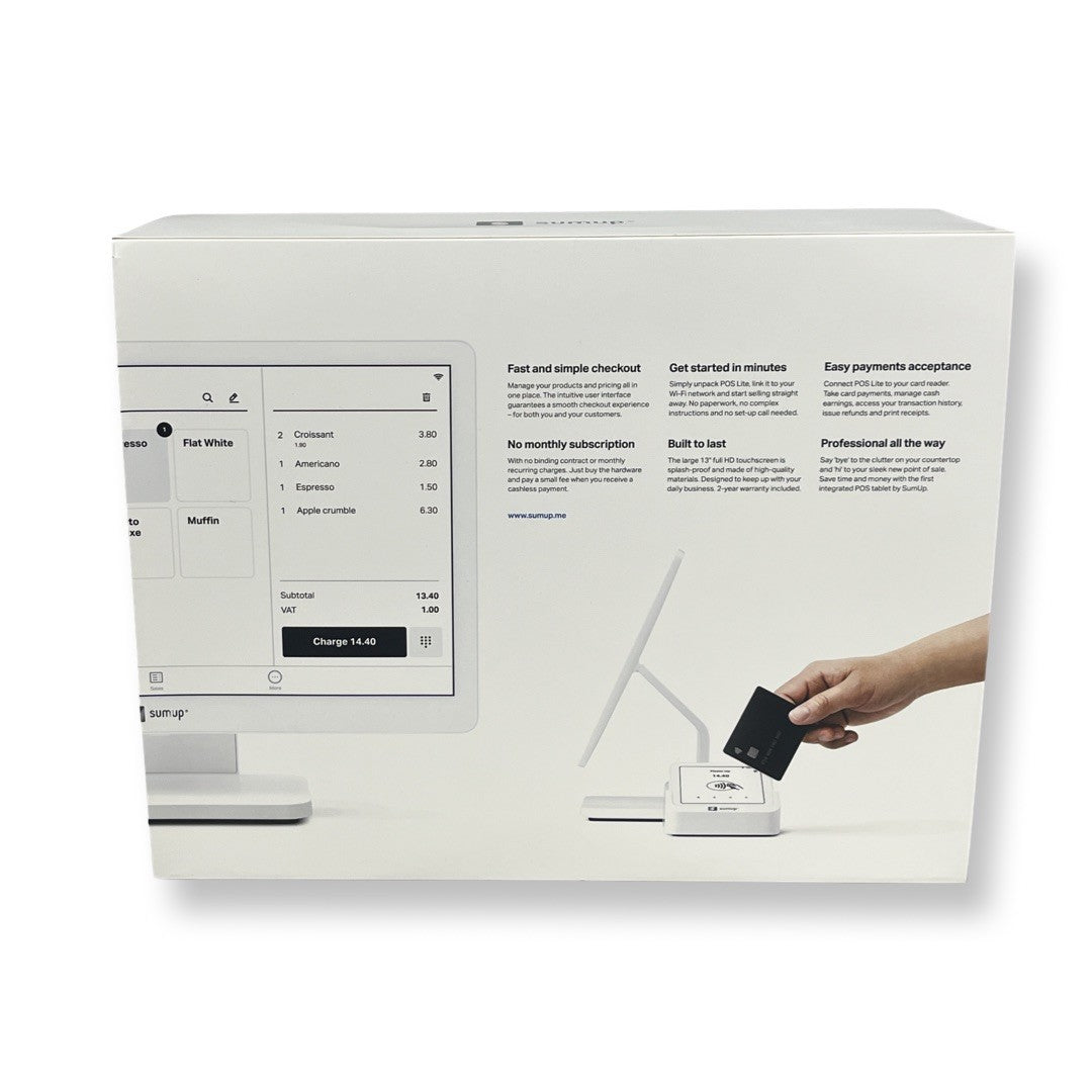 SUMUP Point of Sale Lite Payment Terminal & Solo Card Reader - BRAND NEW SEALED