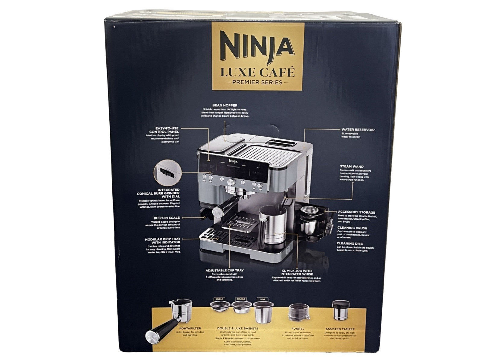 Ninja Luxe Café Premier Plus Series Espresso Machine Ash Green BRAND NEW SEALED