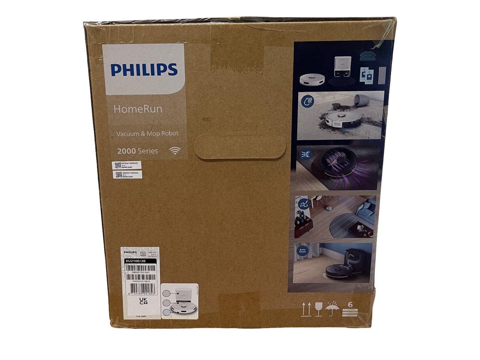 Philips 2000 Series Robot Vacuum & Mop Cleaner White XU2100/20 2YEARS WARRANTY
