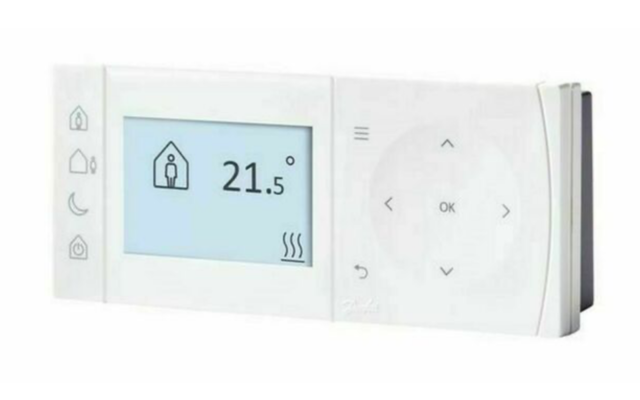 Danfoss TPOne-B Programmable Thermostat Battery Powered 087N7851 NEW 5YRS WRNTY